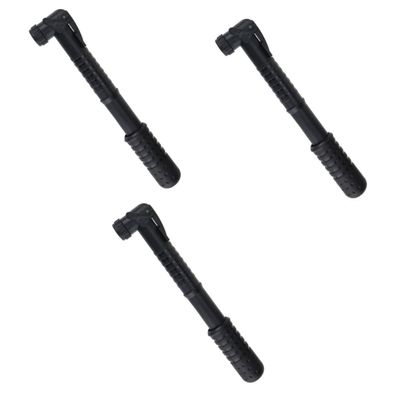 HANABASS 3 Pcs Portable High Pressure Inflator Pump Bike Pump for Biking Nylon and Stainless Steel Easy to Carry