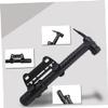 HANABASS 2pcs Mini Portable Bike Pump Multi-Purpose Inflator for Sports Lightweight Air Pump with Air Needle for Cycling Adventures Black view 3