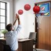 Indoor Mini Basketball Hoop - Over The Door Hoop for Bedroom & Office, Kids Boys Gift, Wall Mount & Door Hanging view 3