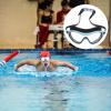 INOOMP 4pcs Adults Swim -fog Swimming Glasses Strap Wide Frame Design for Men and Women for Pool and Use view 3