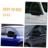PLAFOPE 2pcs Side Mirror for Car Dust Rain Easy Installation Preserve Vehicle Appearance Value for Exterior Rear View Mirrors view 3