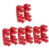 BESPORTBLE 8pcs Badminton Racket Load Spreader Durable Stringing Protector Tool for Racket Stringing Machines Ensures Stability Pressure Distribution Reduces Cracking Risks During High view 1