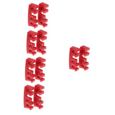 BESPORTBLE 10pcs Badminton Racket Stringing Load Spreader Tool Durable Stringing Machine Adapter for Enhanced Performance and Pressure Distribution Rackets