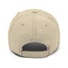 1971-1974 Barrcuda Script Muscle Car Enthusiasts Distressed Dad hat for Classic Car Owners Drivers Cuda Cap Khaki view 2
