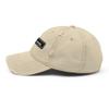 1971-1974 Barrcuda Script Muscle Car Enthusiasts Distressed Dad hat for Classic Car Owners Drivers Cuda Cap Khaki view 4