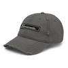 1971-1974 Barrcuda Script Muscle Car Enthusiasts Distressed Dad hat for Classic Car Owners Drivers Cuda Cap Charcoal Grey view 3