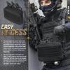 WYNEX Molle Mag Pouch,Tactical Molle Admin Pouch of Laser Cut, Triple Magazine Pouch with Molle Utility Pouch for AR M4 M16 Mag, Tactical Medical EMT EDC Pouch view 2