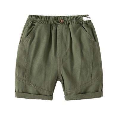 Ikevan Toddler Boys Pull On Shorts Soild Sports Shorts Jogger Shorts Workout Cargo Pants Shorts Kids (AG, 2-3 Years)
