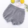 Summer Dance Shorts for Girls Lace Bike Short Undershorts Underwear Underdress Breathable Knit (Grey, 18-24 Months) view 2