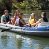 CukUJH Inflatable Kayaks Thicken 5 People Inflatable Boat Kayak Scenic Air Boat Fishing Boat view 2