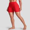 HeyNuts Workout Pro Biker Shorts 6", True Red, M view 2