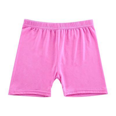 2 Pack Girls Bike Cartwheel Shorts Toddler Under Dress Dance Short Kids Biker Shorts Kids (Hot Pink, 10-12 Years)