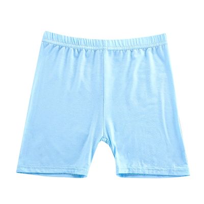 2 Pack Girls Bike Cartwheel Shorts Toddler Under Dress Dance Short Kids Biker Shorts Kids (Light Blue, 8-9 Years)
