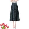PNZLZIA Tyracharm Culottes,Women's Elegant Chiffon Wide Leg Culottes,Tyracharm Culottes - Wide Leg Culottes for Women (Green,3X-Large) view 1