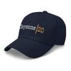 1973 1974 Cheyenne 20 Badge Square Body Chevy Truck Dad Hat, Adjustable Cap | Classic Car Show Gear Navy view 3