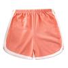 Ikevan Toddler Boys Girls Cotton Runing Athletic Shorts,Kids Summer Casual Fashion Soccer Shorts (Red, 18-24 Months) view 1