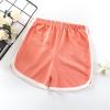 Ikevan Toddler Boys Girls Cotton Runing Athletic Shorts,Kids Summer Casual Fashion Soccer Shorts (Red, 18-24 Months) view 2
