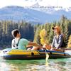 CukUJH Inflatable Boat Set for Adults Inflatable Fishing Boat,1,2,3 Person Inflatable Kayak with Oars, Pump, Water Rafts for Lake, Pool view 3