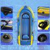 CukUJH Inflatable Boat Set for Adults Inflatable Fishing Boat,1,2,3 Person Inflatable Kayak with Oars, Pump, Water Rafts for Lake, Pool view 4