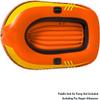CukUJH PVC Outdoor Portable Inflatable Boat, Inflatable Fishing Boat Rubber Boat Orange(Size:147x84x36cm) view 2