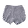 Summer Dance Shorts for Girls Lace Bike Short Undershorts Underwear Underdress Breathable Knit (Grey, 6-8 Years) view 1