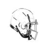 Schutt Youth F7 LX1 Football Helmet Medium White Bundle with Pump view 4