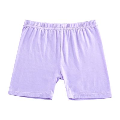 2 Pack Girls Bike Cartwheel Shorts Toddler Under Dress Dance Short Kids Biker Shorts Kids Active (Purple, 10-12 Years)