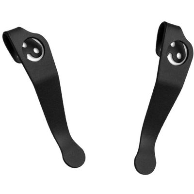 Echeson 2PCS Deep Carry Pocket Clip Fits for C81 C223 Para3, Custom CNC Titanium Back Clip DIY Replacement(Black)