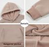 Boys 2 Pieces Sweatsuits Pullover Hoodie and Sweatpants Girls Fashion Tracksuit Set Birthday Gift for Kids (Khaki,2 Years) view 4