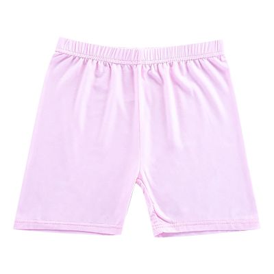 2 Pack Girls Bike Cartwheel Shorts Toddler Under Dress Dance Short Kids Biker Shorts Kids Active (Pink, 8-9 Years)