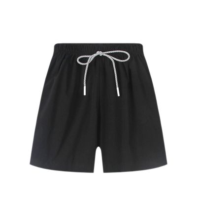 NineFit Basics Toddler Kids Boys' Sports Shorts Quick Dry Athletic Shorts with Drawstring Boys Basketball Bike (Black, 6-7 Years)