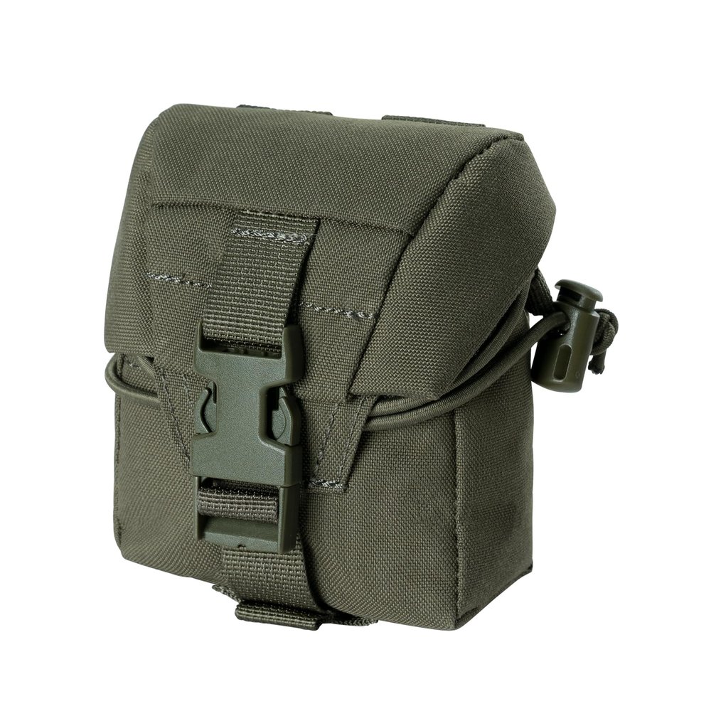 IDOGEAR Tactical Frag Grenade Pouch MOLLE Tool Pouch Ultility EDC mini Waist Storage Bag with Adjustable Function(Ranger Green)