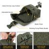 IDOGEAR Tactical Frag Grenade Pouch MOLLE Tool Pouch Ultility EDC mini Waist Storage Bag with Adjustable Function(Ranger Green) view 3