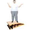 Katzowen Heavy Duty Vault Spring Board Gymnastics Springboard for Vaulting Training, Hardwood Curved Springboard with 6 Spring, Sport Vault Board for Adults, Load 110kg / 240lbs view 1