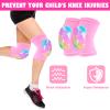 PAMAID Volleyball Knee Pads for Kids Girls, Sponge Knee Brace Breathable Flexible Elastic Knee Support for Volleyball Football Dance Skating Basketball Sports, 3-7 Years view 4