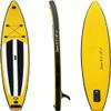 CukUJH Yellow Outdoor Inflatable Stand Up Paddleboard Bottom Fin, Paddle and Hand Pump for Paddling and Surf Control view 1