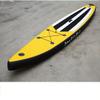 CukUJH Yellow Outdoor Inflatable Stand Up Paddleboard Bottom Fin, Paddle and Hand Pump for Paddling and Surf Control view 3