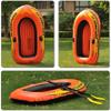 CukUJH Orange Outdoor Inflatable Canoe, Boat + Paddle + Pump, Water Sports for 2/3 People(Size:185cm) view 2