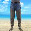 BERRIHORT Hip Waders Waterproof Hip Wader with Adjustable Buckle Lightweight PVC Wading Hip Boots for Fishing Hunting(Size:8.5) view 2
