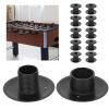 HUAOSN Table Football Bearing Rods Set 10 Pairs of Foosball Bushings for Tabletop Soccer Games view 2