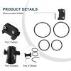 Bike Race Number Plate Mount Holder Cycling Number Plate Mount Bike Tag Holder, Double Screw Fixing, For Different Number Plates(A) view 2