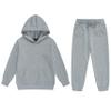Boys 2 Pieces Sweatsuits Pullover Hoodie and Sweatpants Girls Fashion Tracksuit Set Birthday Gift for Kids (Grey,6 Years) view 1