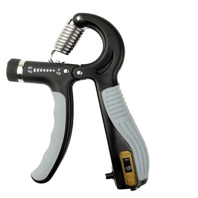5-60kg adjustable countable grip strength device, muscle exercise device, portable fitness equipment, finger strength training, grip strength device