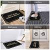 CDWS Doormat Indoor Entrance Funny Not Slim Kinda Shady Doormat Kitchen Farmhouse Rug Farmhouse Front Door Mat(Size:50X80CM), Colour, BCPTCOMLF-COLOUR-50X80CM view 3