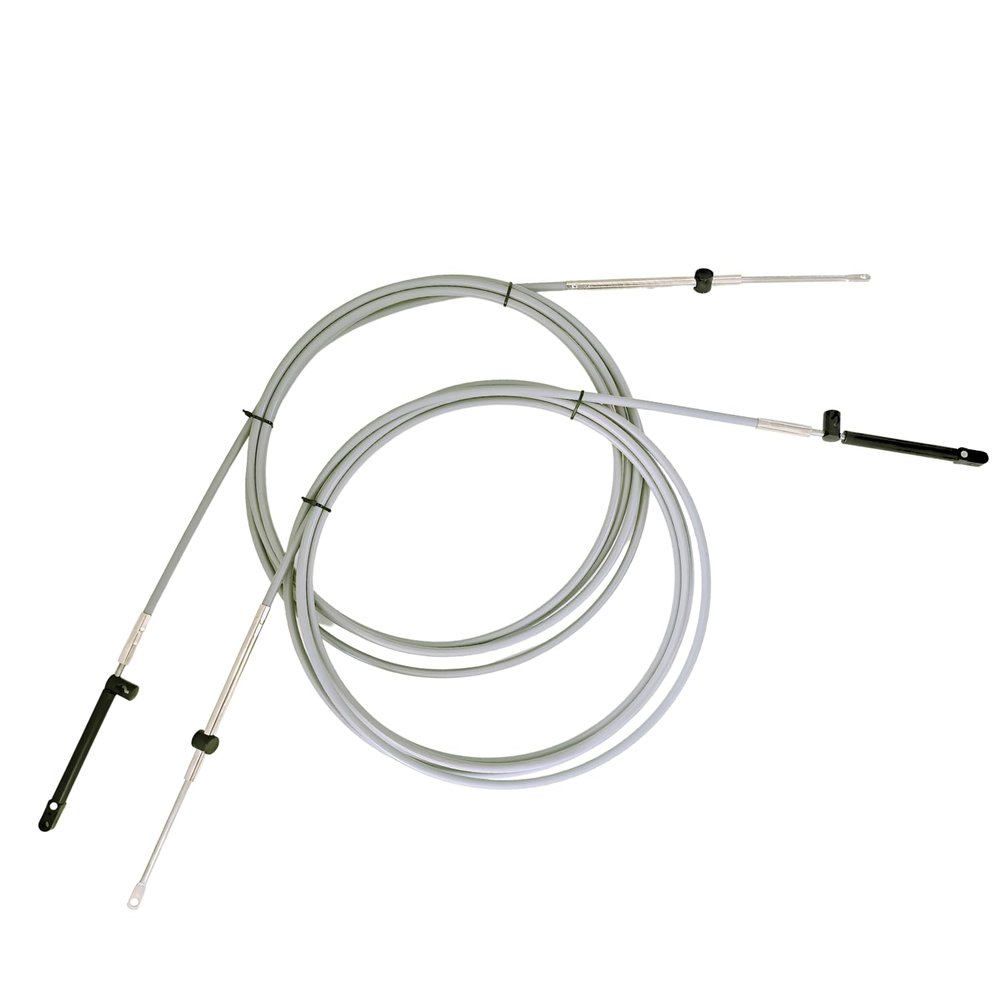 Fits GEN I Boat Black Shift/Throttle Cable 15FT, Mercury Throttle Cable And Mercury Shift Cable 2Pcs/Set