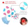 2 Packed Wallpaper Pattern Scrub caps Women Chef hat Nurse Scrub Cap for Home view 3