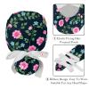 2 Packed Wallpaper Pattern Scrub caps Women Chef hat Nurse Scrub Cap for Home view 4