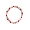 Bracelet Chinese natural pink agate crystal bamboo section lucky health jade beaded men and women Chinese Hanfu cheongsam wear matching ornaments view 1