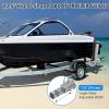 CHEINAUTO Heavy-Duty Roller Guide-On System, 20.5" Adjustable Design Trailer Guide Poles, 2PCS Rustproof Galvanized Steel Trailer Guide, Heavy Duty Roller Guide, for Ski Boat, Fishing Boat view 2