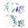 2 Packed Lavender Flowers Scrub caps Women Womens Scrub Cap Cute Scrub caps Women for Beauty Salon view 1